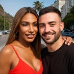 Apresentadora Cariúcha compartilha momentos apaixonados com Alexis Couto, ex-‘Game dos 100’