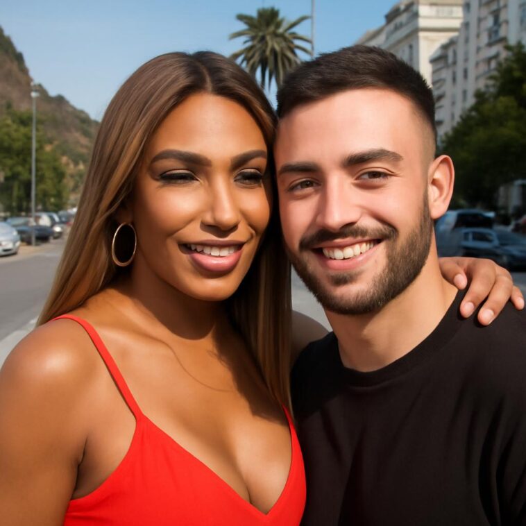 Apresentadora Cariúcha compartilha momentos apaixonados com Alexis Couto, ex-‘Game dos 100’