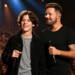 Tino Martin brilha ao lado do pai em show emocionante em Santiago de Chile