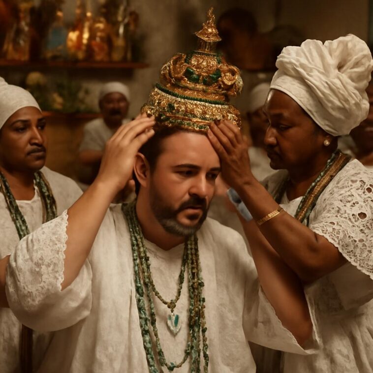 Irmão de Anitta assume liderança espiritual em cerimônia no terreiro da família em Nova Iguaçu