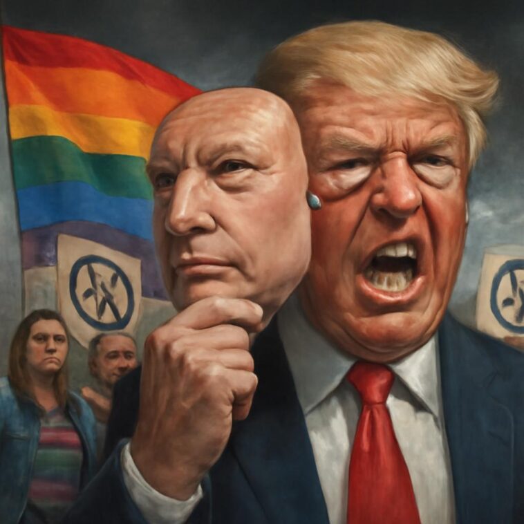 Antes da presidência, Trump demonstrava apoio a pessoas trans; hoje, sua postura é marcada por ataques à comunidade LGBTQ+.