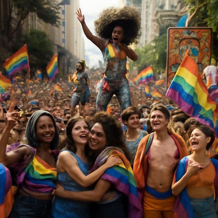 Evento une artistas e público em uma festa vibrante que fortalece a representatividade queer na capital paulista