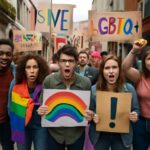 Governador ameaça cortar verba por causa da faixa no Distrito Cultural do Orgulho em San Antonio, e ativistas se mobilizam