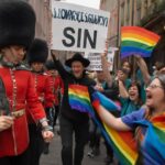 Grupo evangélico marcha em Soho, Londres, com cantos religiosos e gera indignação na comunidade LGBTQIA+