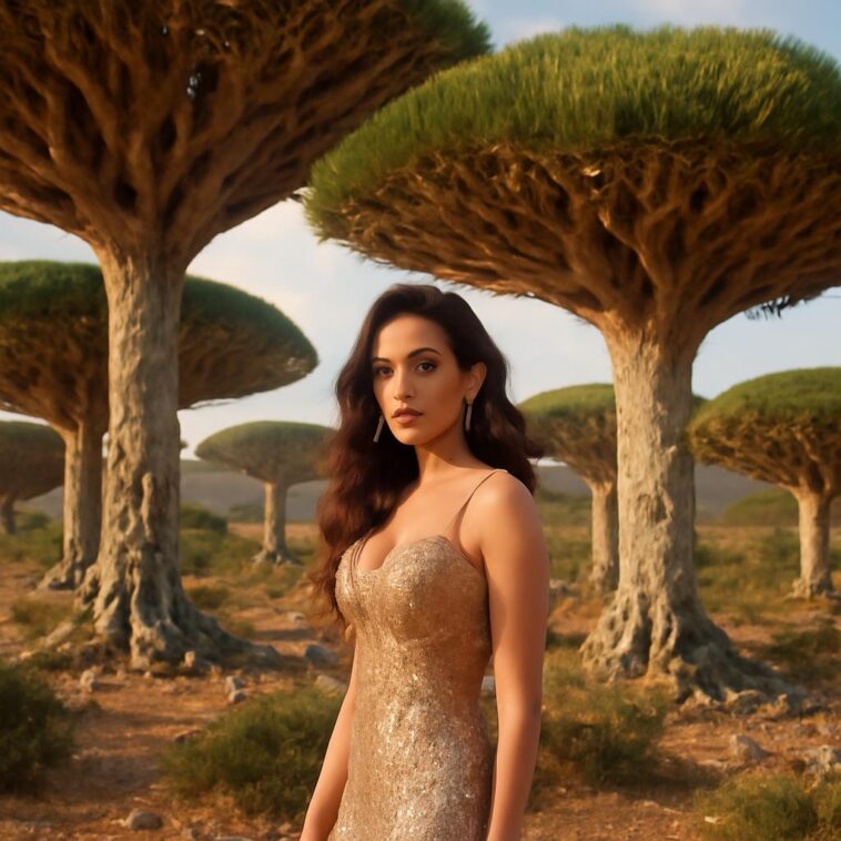 Cantora revela beleza surreal da natureza em Socotra e afirma: “It’s not AI”