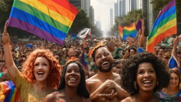Evento reúne milhares na capital paulista em uma festa vibrante e de resistência pela comunidade LGBTQIA+