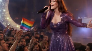 Cantora pop celebra a diversidade e a alegria queer em apresentação inesquecível na Califórnia, EUA