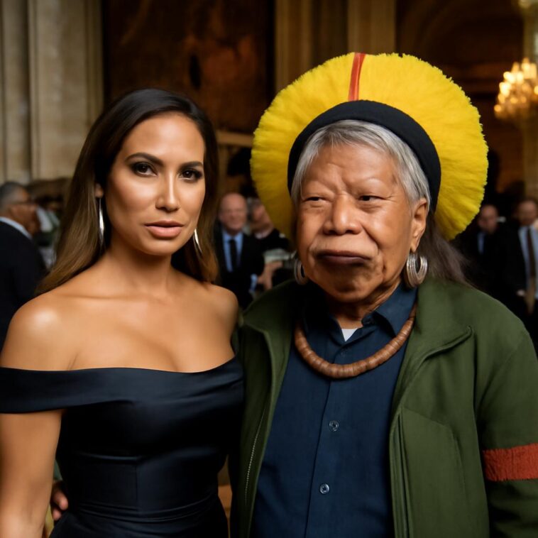 Ícone da luta indígena e ambiental recebe tributo com presença de Anitta e estrelas internacionais