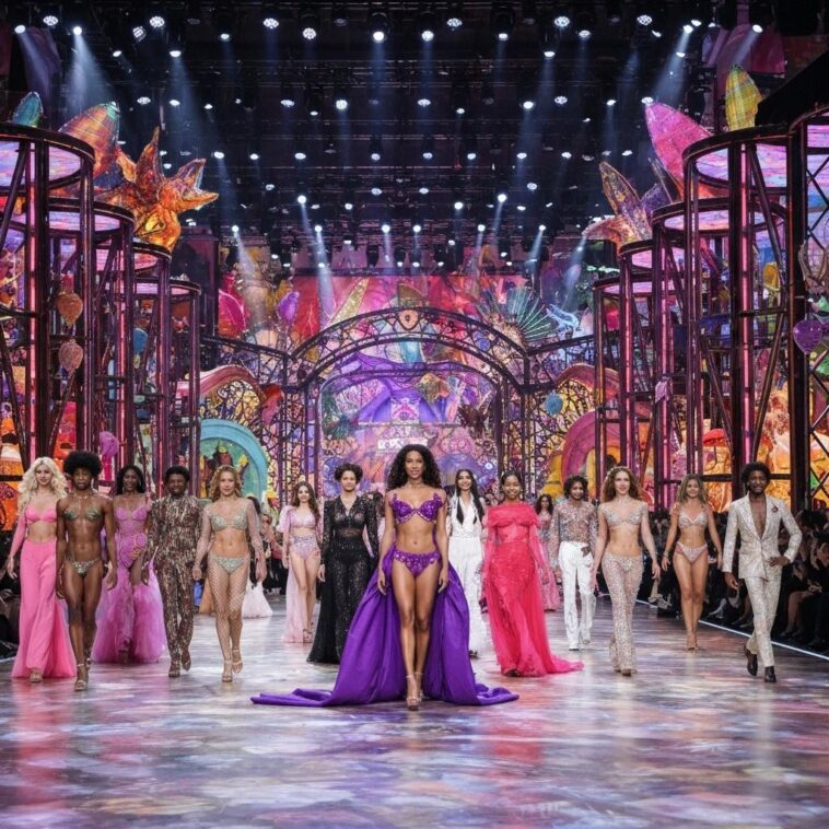 Evento icônico reúne modelos e artistas que exaltam a inclusão e a representatividade queer