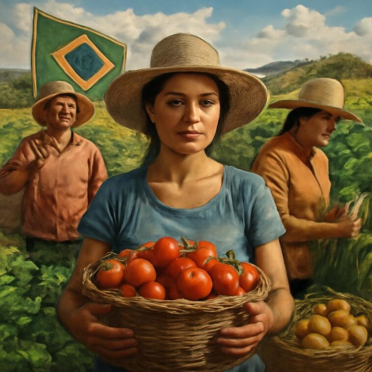 Protagonismo feminino na agricultura familiar impulsiona produção de alimentos e reduz a insegurança alimentar no país