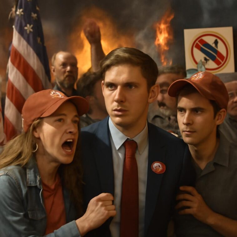 Líderes jovens enfrentam críticas após vazamento de mensagens racistas e homofóbicas, gerando condenação ampla