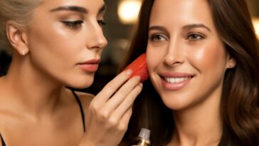 Descubra como a atriz conquista um glow perfeito para os eventos natalinos com a base Triclone Skin Tech