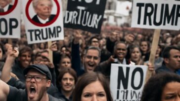 Manifestações nacionais desafiam o autoritarismo de Trump com apoio global e ativação da Guarda Nacional