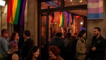 Após fechamento de locais dedicados, bar Philippe abre no centro de Bordeaux para celebrar diversidade e inclusão