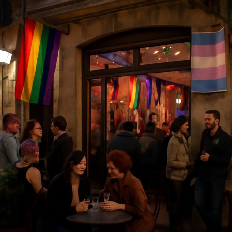 Após fechamento de locais dedicados, bar Philippe abre no centro de Bordeaux para celebrar diversidade e inclusão