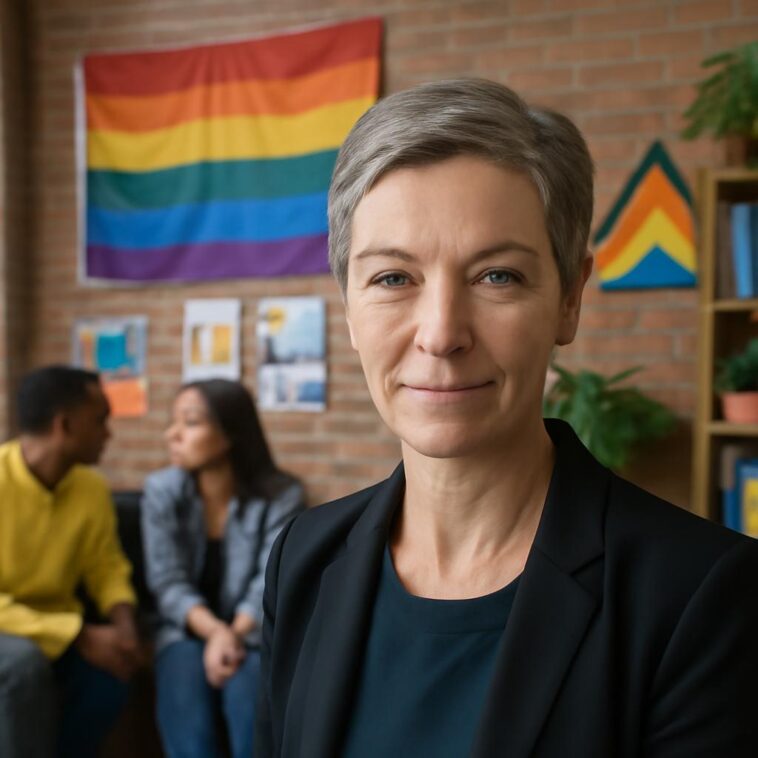 Ex-CEO da Stonewall, Nancy Kelley é a nova diretora da Allsorts Youth Project, reforçando apoio a jovens LGBTQ+ na Inglaterra