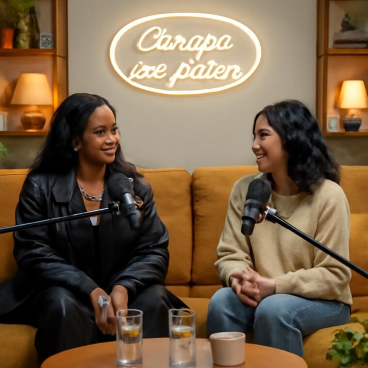 Influenciadora traz a cantora em episódio inédito e anuncia mudança no podcast mais ouvido da França