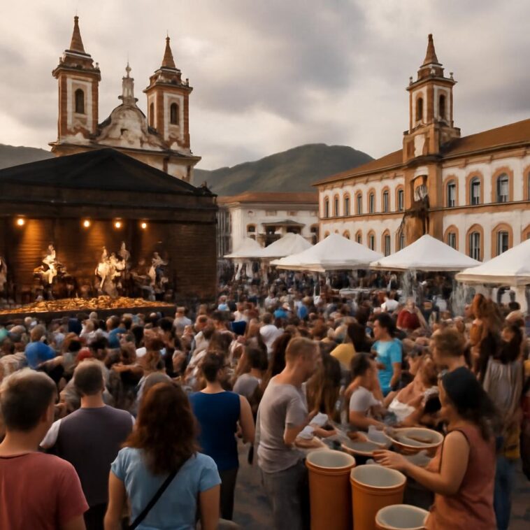 Evento gratuito reúne música, oficinas e cultura na Praça Antônio Dias para toda a comunidade