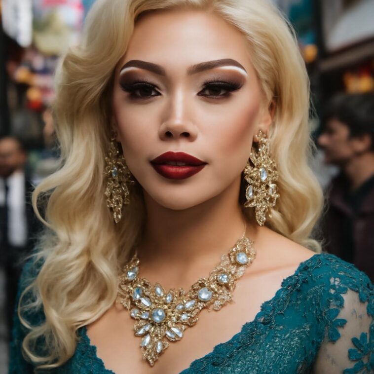 Nana, ícone drag da Coreia do Sul, revela sua beleza e força além do personagem no videoclipe de LE SSERAFIM