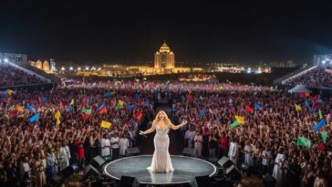 A diva pop retorna com sua voz poderosa para encantar a cena cultural de Abu Dhabi no Saadiyat Nights