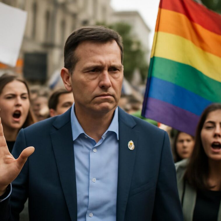 Jairo Henoch Guzmán diz não se arrepender após publicar foto de bandeira LGBT em chamas em Santa Cruz, Argentina