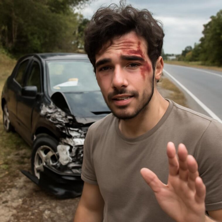 Lucas Leto fala sobre o susto após colisão no RJ e destaca importância do cinto de segurança