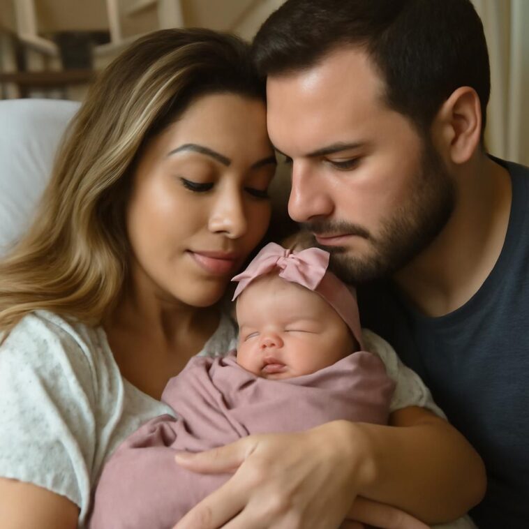 Influenciador e empresária celebram chegada da primeira filha juntos, fortalecendo laços familiares