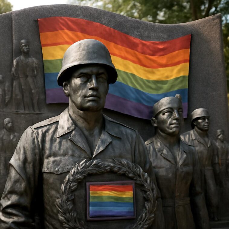 Primeiro memorial nacional homenageia militares LGBTQIA+ vítimas da proibição e promove orgulho e inclusão