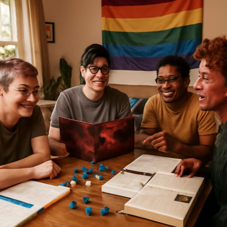 Tabletop RPGs ajudam jovens queer a explorar identidade e fortalecer laços sociais no Kaleidoscope Youth Center