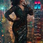 Ícone e sobrevivente de câncer, Tina conquista o tapete vermelho e inspira com sua presença no evento beneficente