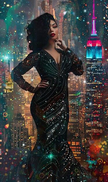 Ícone e sobrevivente de câncer, Tina conquista o tapete vermelho e inspira com sua presença no evento beneficente