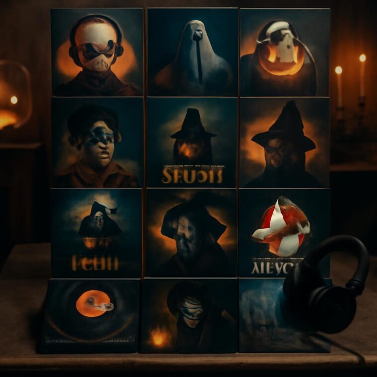 Descubra as faixas mais icônicas e divertidas para sua playlist de Halloween, com hits que vão do clássico ao pop moderno