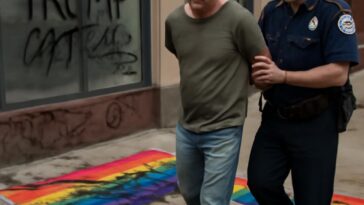 Ataques a bandeiras LGBTQIA+ e cartazes políticos geram indignação e reforçam a luta contra o ódio em St. Paul, Estados Unidos