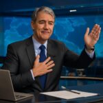 Apresentador dá último 'boa noite' e passa o bastão para César Tralli na bancada do principal telejornal do Brasil