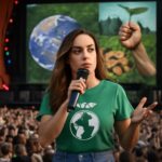 Cantora reafirma papel fundamental de artistas na luta por causas indígenas e ambientais