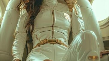 A atriz e empreendedora surpreende com look ousado e transparente, celebrando o Halloween com estilo galáctico