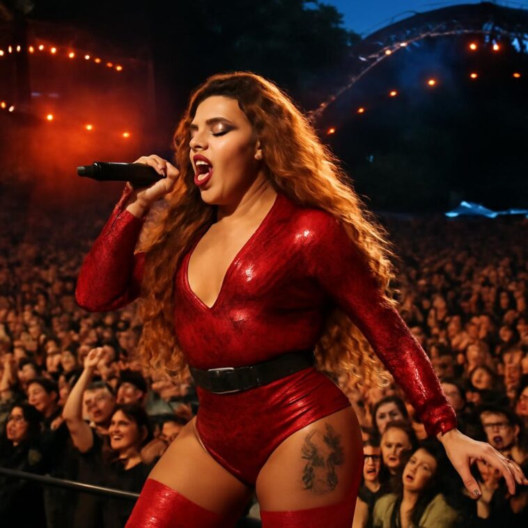 Cantora LGBTQIA+ leva hits e emoção ao festival em Petrópolis, RJ, celebrando representatividade e talento