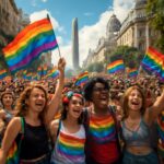 Marcha do Orgulho celebra e resiste diante dos retrocessos e do aumento dos crimes de ódio na Argentina