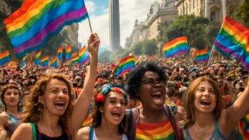Marcha do Orgulho celebra e resiste diante dos retrocessos e do aumento dos crimes de ódio na Argentina