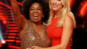 Estrela drag faz nova investida para apresentar Strictly e ganha elogio da icônica Tess Daly