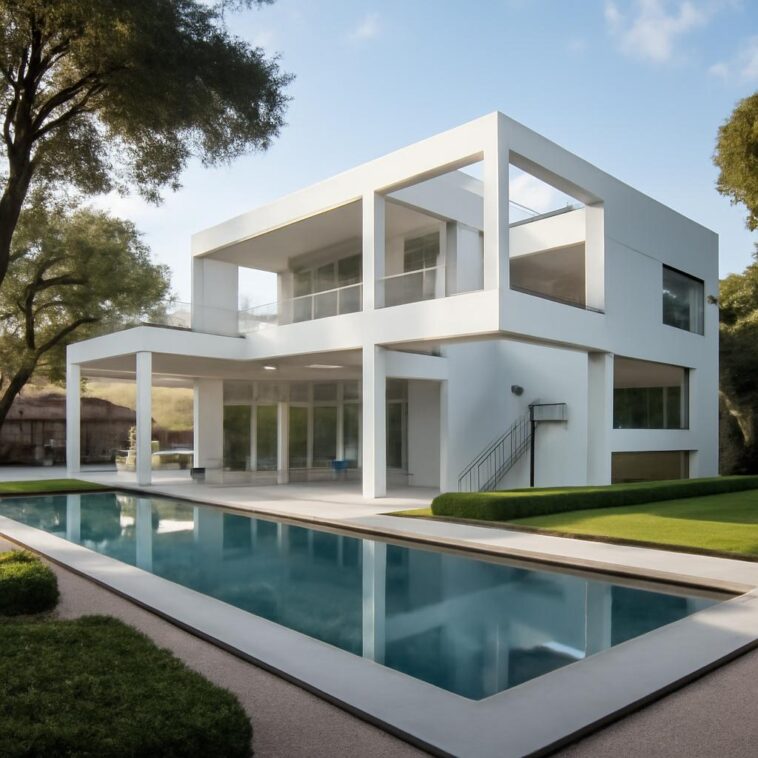 Residência que acolheu eventos beneficentes para AIDS e arte sai ao mercado com design de Richard Meier