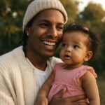 Rapper revela emoção de ser pai de menina e se junta ao clube dos 'girl dads' com muito amor e estilo