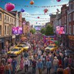 Impersonators de Adam Ant e Madonna animam evento retrô para celebrar a cultura pop e a diversão nostálgica