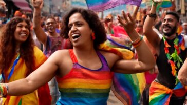 Comunidade trans e aliados ocupam as ruas, pedindo igualdade e protagonismo em festa vibrante