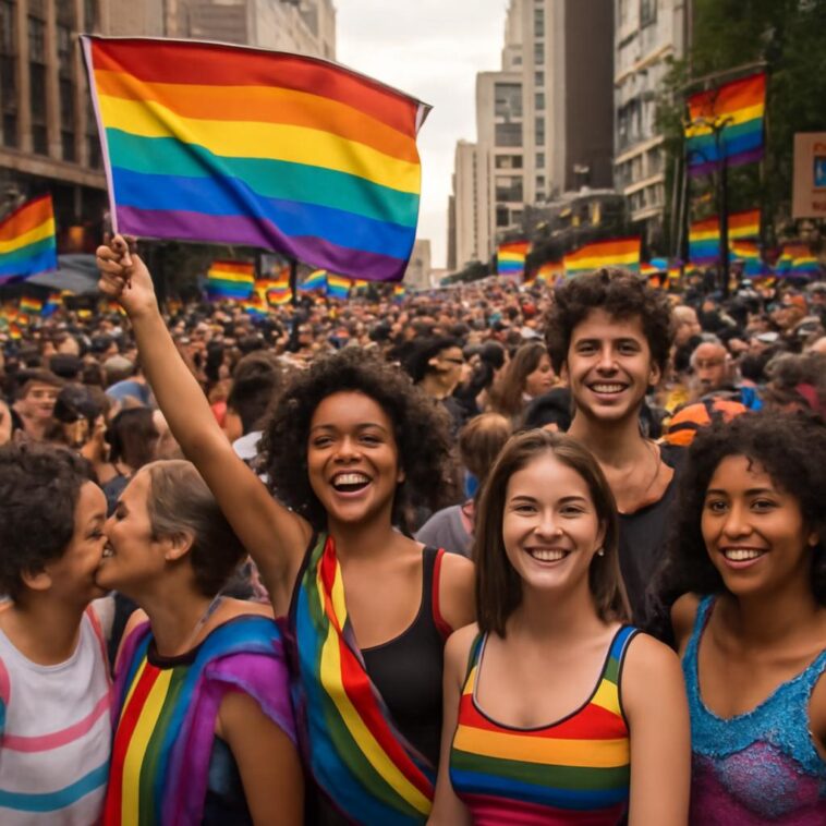 Evento reúne pessoas de todas as identidades para celebrar orgulho e luta contra o preconceito