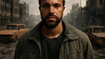 Ator e escritor O-T Fagbenle lidera projeto que mistura humor, ação e drama familiar no fim do mundo