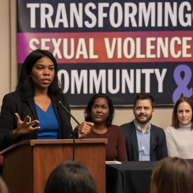 Mais de 80 pessoas se unem em debate para fortalecer apoio a sobreviventes e incentivar mudanças sociais