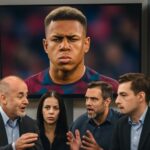 Comentadores do Jogo Aberto discutem consequências do post de Vitor Roque após clássico Palmeiras x São Paulo