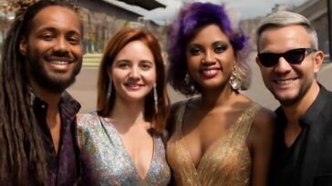 Monique Alfradique, Cris Vianna e Larissa Duarte marcam presença em evento que une glamour e cultura automotiva