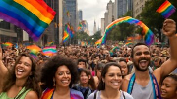 Evento reúne artistas e público em uma festa vibrante de inclusão e expressão queer